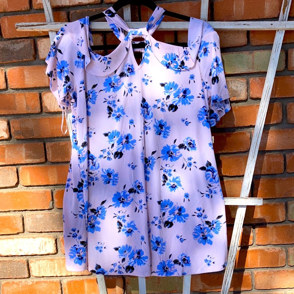 Motherhood Maternity Floral Blouse